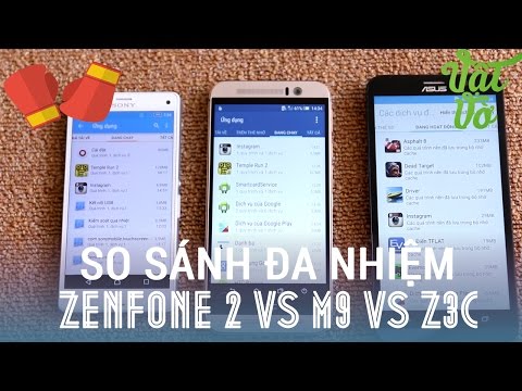 (VIETNAMESE) Vật Vờ - 4GB RAM của Asus Zenfone 2 thực sự bá đạo cỡ nào? so sánh với One M9 & Z3 compact