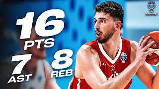 Alperen Sengun Does It All vs Latvia | FIBA EuroBasket 2025 | August 27, 2025