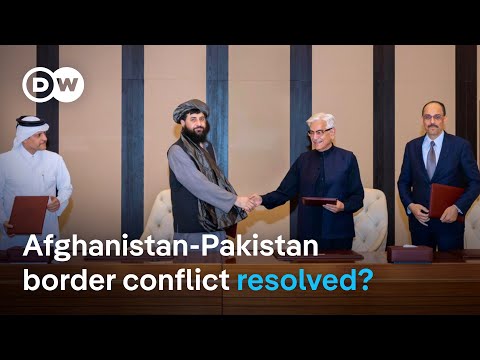 YouTube video thumbnail: Pakistan and Afghanistan Agree to Immediate Ceasefire in Qatar Talks
