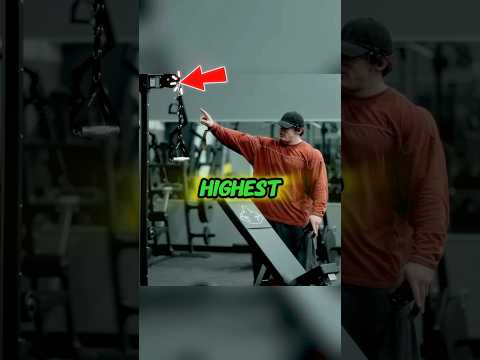 Sam Sulek's Favorite Back Workout Finisher 💪#samsulek #backworkout