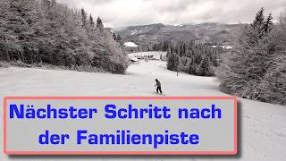 Blaue Piste – aber schwerer als gedacht ⛷️ Fuchswald Lackenhof (POV)