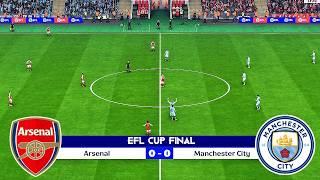 Arsenal vs Manchester City | Carabao Cup Final 2026 | Epic Matchday | FC 26 - PS5 PRO [4K]