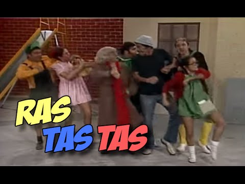 El Chavo Del Ocho bailando "Ras Tas Tas"