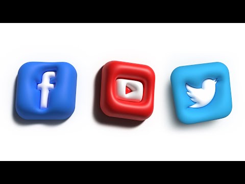 How to make 3D Social Media Icon in Illustrator