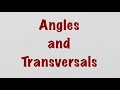 Exploring Angle Relationships with Transversals