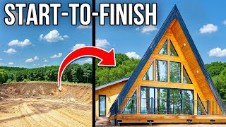 I Built a 2,000 Sq Ft Cabin With Zero Experience!