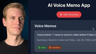 Build A Sick AI-Voice Memo App W/ Next.js + OpenAI Whisper (Background Jobs / Cron Job / Inngest)