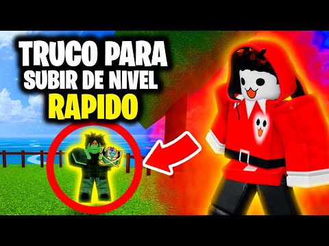 ✅COMO SUBIR DE NIVEL RAPIDO EN BLOX FRUITS 2025!!