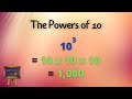 Powers of 10 and Exponents