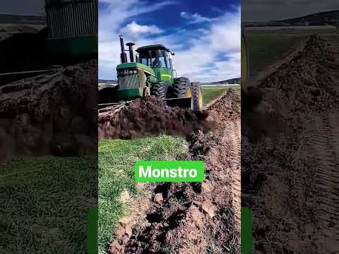 Trator John deere monstro