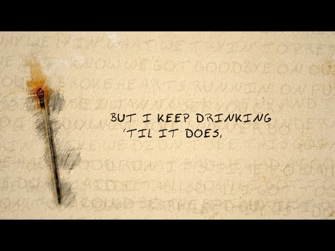Morgan Wallen - Drinking Til It Does (Lyric Video)
