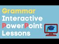 Interactive Grammar Lessons and Adjectives