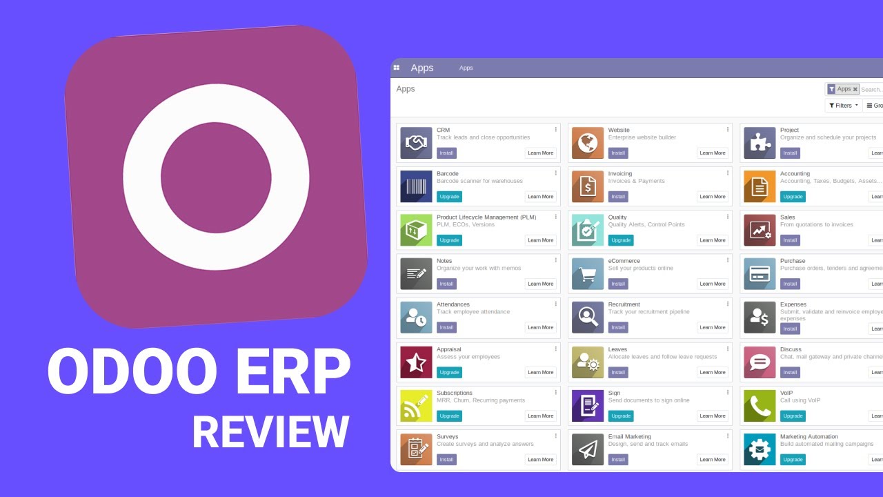 Odoo ERP: todo lo que necesitas saber en 5 minutos | 05.05.2023

Mantente al día de la tecnología en 3 minutos a la semana: https://to.softdoit.com/sa8r1tl Puedes encontrar el software que ...