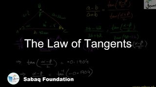 The Law of Tangents