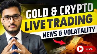 Live Crypto Trading Today 25/06 | Live Gold Trading Today | Bitcoin | Xauusd | Forex Delta Exchange