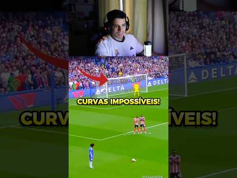 Só gol com curva impossível 🤯🎯