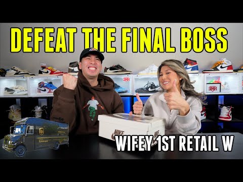 I FINALLY GOT EM !!! DEFEAT THE FINAL BOSS !!! WIFEY 1ST RETAIL TRAVIS SCOTT