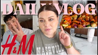 VLOG | H&M ZAMÓWIENIE DLA MĘŻA I GOTOWANIE