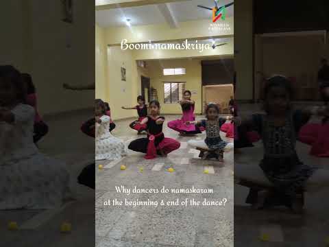Boomi Namaskriya #dance #bharatanatyam #danceclass #namaskaram #dancer #classical #adavu #trending