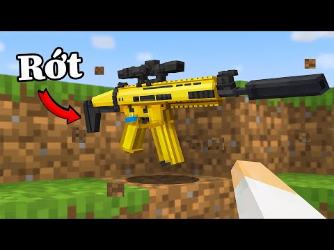 Minecraft Nhưng Khi Tôi Đập Khối Thì Sẽ Rơi Ra Đồ Ngẫu Nhiên 🤣 Siêu Hài Hước