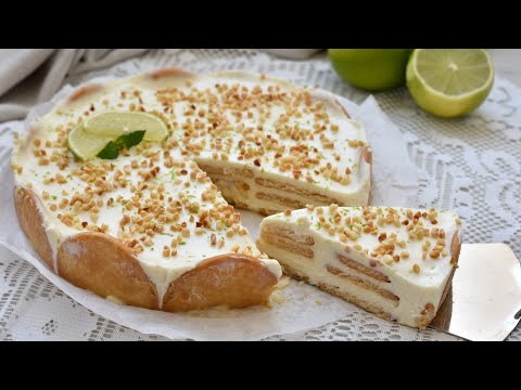 Tarta de galletas y crema de lima 😋😋