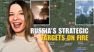 ATTACK ON RUSSIA’S STRATEGIC SITES: BELGOROD, BRYANSK ON FIRE Vlog 1135: War in Ukraine