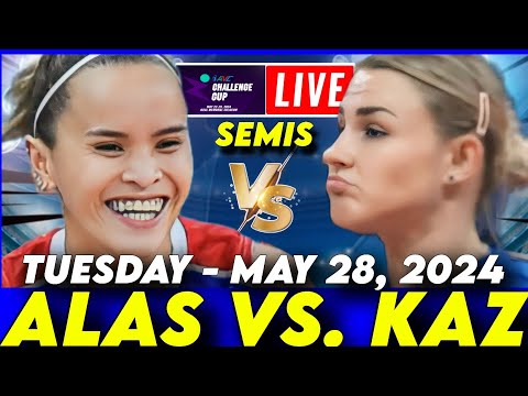 Philippines vs Kazakstan Semis Game Preview |  AVC Challenge Cup 2024 | Jia De Guzman, Angel Canino!