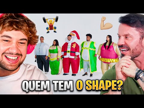 QUEM TEM O VERDADEIRO SHAPE? 💪 - React Aqueles Caras