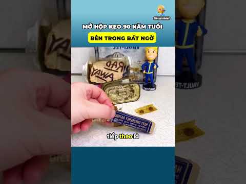 Bên trong hộp kẹo 90 năm tuổi từ thời thế chiến 2