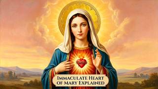 IMMACULATE HEART of MARY Explained in 2 Min  🙏 What is the Immaculate Heart of Mary 🙏