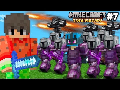 La Bataille Finale contre Sa Civilisation.. Minecraft Civilisation #7