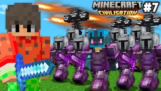 La Bataille Finale contre Sa Civilisation.. Minecraft Civilisation #7