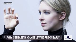 YouTube video thumbnail: Elizabeth Holmes Scheduled to Move to Halfway House in August 2027