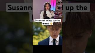 Susannah mixed up the letters 😳