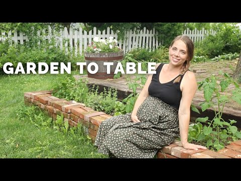 Cooking for a large family with garden staples