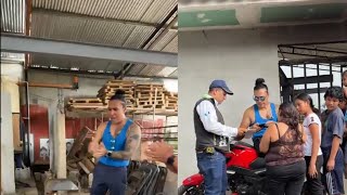 NETO BRAN CELEBRA SU CUMPLEAÑOS TRABAJANDO, MIXCO, GUATEMALA.