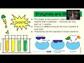 EOC Review: Biochemistry Concepts and Applications