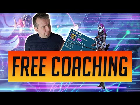 Account ROASTING... I Mean Coaching! | Raid: Shadow Legends