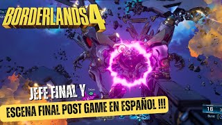 Jefe Final y Escena Final Post game en español  de Borderland 4