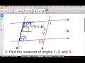 Properties of Parallel Lines and Angles