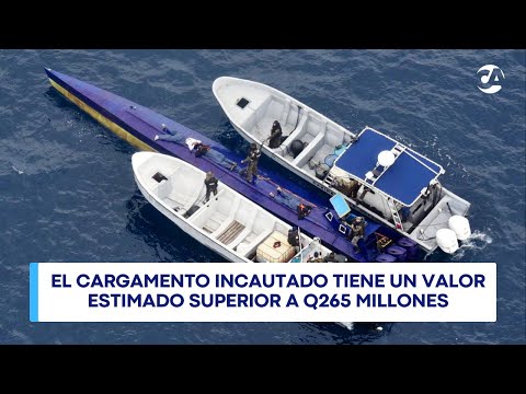 Ejército intercepta sumergible con 2.5 toneladas de cocaína en el Pacífico