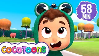 Incy Wincy Araña 🕷️ y más canciones infantiles de Lea y Pop | Cocotoons
