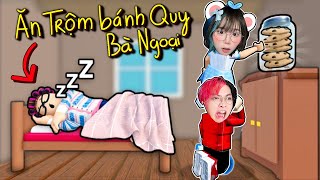 Simmy Và Kairon Ăn Trộm Bánh Quy Để Chọc Bà Ngoại Trong Roblox 🍪🤤