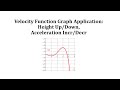 Understanding Velocity and Acceleration