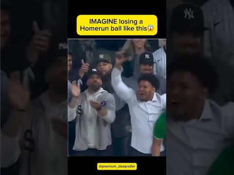 IMAGINE losing a Homerun ball like this😱 #aaronjudge #yankees #losing #mlb #baseball #homerun