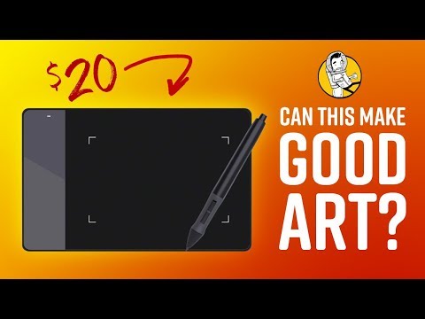Can the World’s Cheapest Drawing Tablet Make Good Art? (Huion 420)