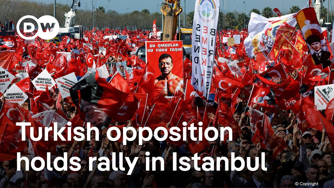 New protests against the arrest of Erdogan rival Imamoglu in Istanbul