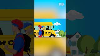 Boom-Boom’s Yellow Bus Rush! | D Billions VLOG English #shorts #forkids