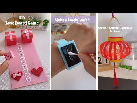 Easy & Creative Paper Craft Ideas When You’re Bored | New Year Craft | Gifts idea | school supplies