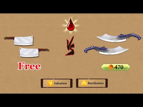 Shadow Fight 2 || Butcher's Knives vs Dragon Teeth 「iOS/Android Gameplay」